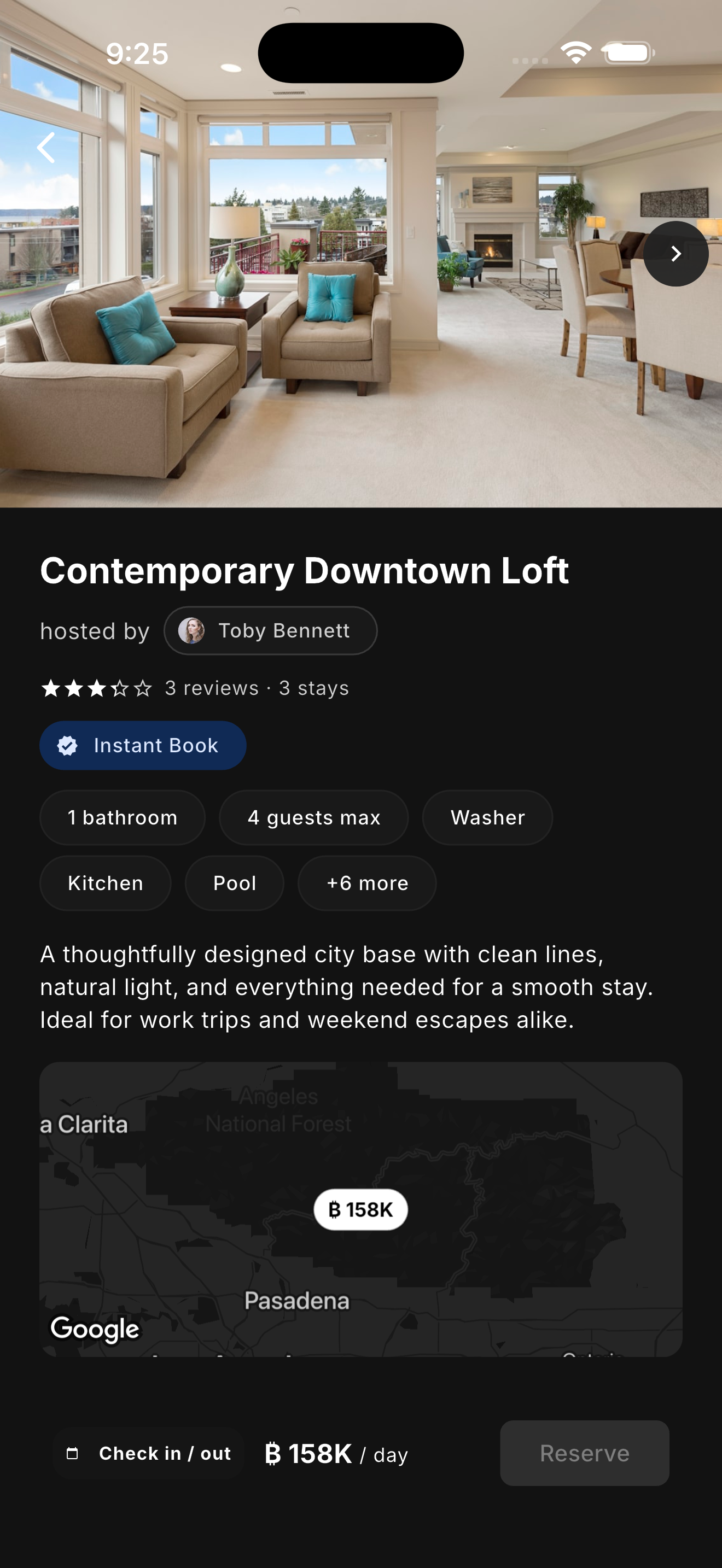 Listing page